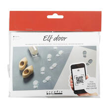 NEU Bastel-Set Wichtel / Miniaturen, Fuabdrcke & Spuren im Schnee