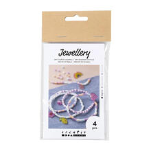NEU Mini Kreativ Set Schmuck fr 4 Armbnder mit Schrumpffolie