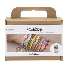 NEU Kreativ-Set Schmuck fr Farbenfrohe Armbnder, inkl. Material & Anleitung