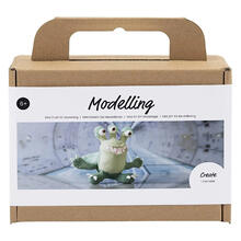 NEU Mini Kreativ Set Modellieren, Monster Lulu, mit Silk Clay & Foam Clay