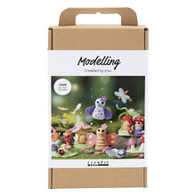 NEU Kreativ Set Modellieren / Silk Clay, Feen & Blumen