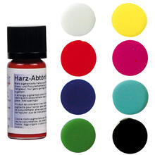 SALE Kaltglasur Harz-Abtönfarbe, 10 ml - Verschiedene Farben