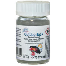 SALE Outdoorlack farblos, glnzend, 60 ml