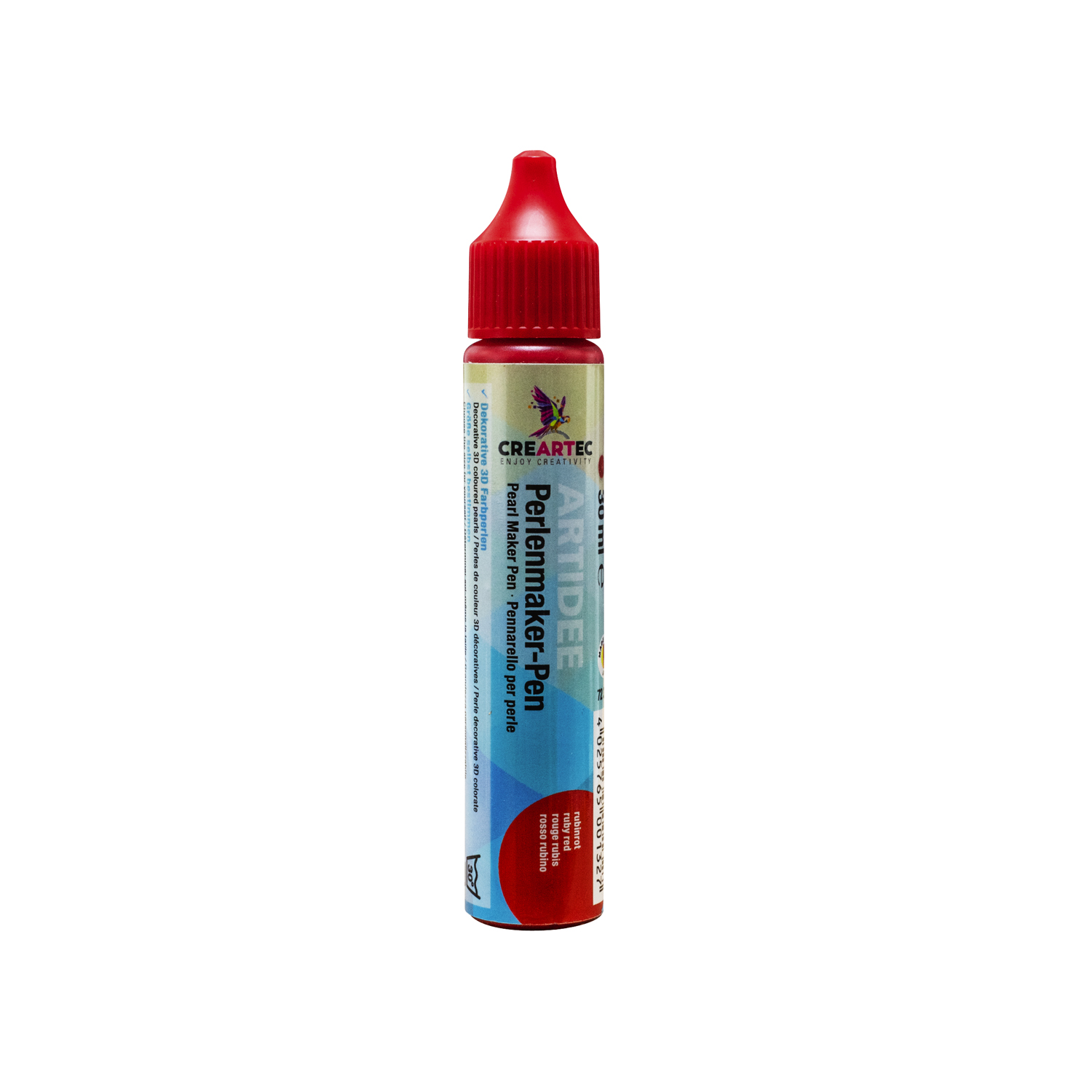 NEU Perlenmaker-Pen, 30 ml, rubinrot
