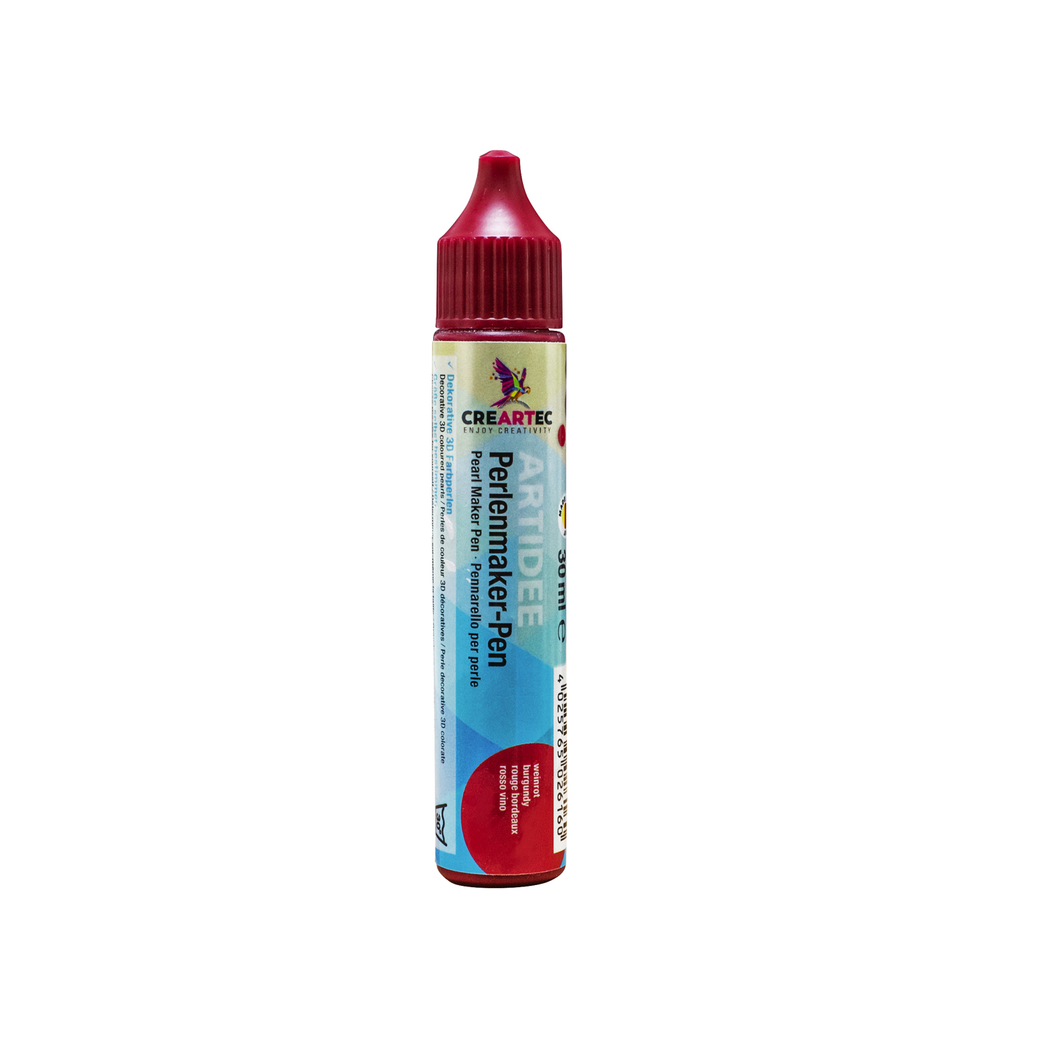 NEU Perlenmaker-Pen, 30 ml, weinrot