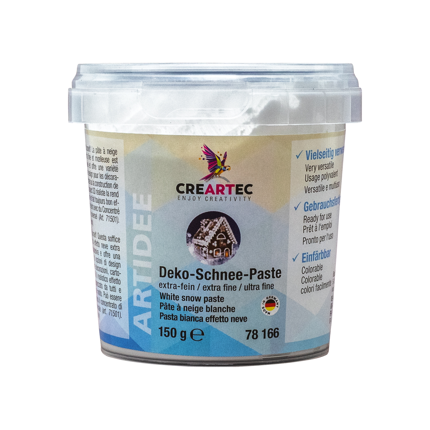 NEU Deko-Schnee-Paste, extra-fein, 150 g, weiss