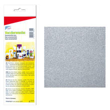 SALE Wachsplatten 80x220mm 2 Stk Metallic silber matt