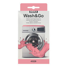 NEU DEKA Waschmaschinenfarbe Wash & Go f�r 500g Stoff, Ros�