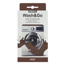 NEU DEKA Waschmaschinenfarbe Wash & Go fr 500g Stoff, Kakao