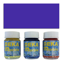 SALE DEKA-Marble / Marmorierfarbe, 25 ml Glas - Verschiedene Farbtöne