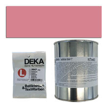 DEKA-Textilfarbe/ Batikfarben / Stoff-Frbefarben, Serie L, 500g, Karmoisin