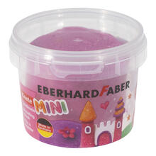 NEU EberhardFaber Spielknete, lufttrocknend, 100 g, Glitzer Pink