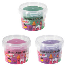 NEU EberhardFaber Spielknete, glitzernd, lufttrocknend, 100 g - Verschiedene Farben