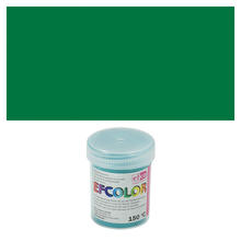 Efcolor, Farbschmelzpulver, 25 ml, opak, Farbe: Grasgrün