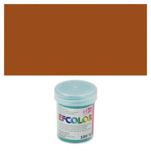 Efcolor, Farbschmelzpulver, 25 ml, opak, Farbe: Cognac