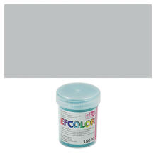 Efcolor, Farbschmelzpulver, 25 ml, opak, Farbe: Silbergrau