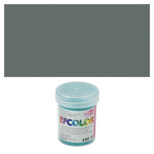 Efcolor, Farbschmelzpulver, 25 ml, opak, Farbe: Dunkelgrau