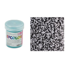 Efcolor, Farbschmelzpulver, 25 ml, Struktur, Farbe: Schwarz