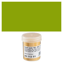 Emaillepulver, 45 g, opak, Farbe: Lind-Grün