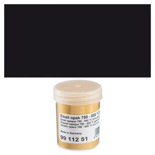 SALE Emaillepulver, 45 g, opak, Farbe: Schwarz