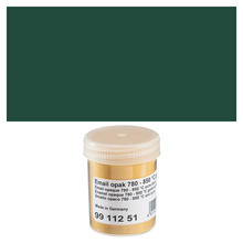 SALE Emaillepulver, 45 g, transparent, Farbe: Dunkelgrn