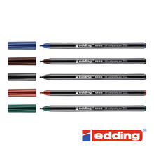 Edding 1255 Kalligraphie-Stift Fasermaler, verschiedene Strichstärken und Farben