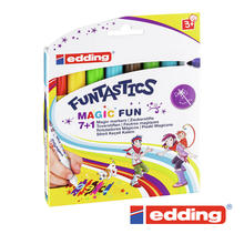 NEU Edding Funtastics Fasermaler-Set, 8 Fasermaler in bunten Farben