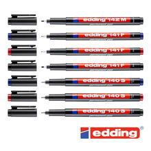 Edding 140 141 142 Permanent-Marker Folienstifte, verschiedenen Strichstärken und Farben