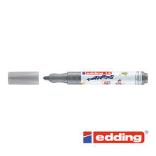 Edding 14 Funtastics Fasermaler / Filzstift -3mm, grau