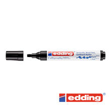 Edding 1455 Kalligraphie-Marker 1-5mm, schwarz, Keilspitze