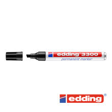 Edding 3300 Permanent-Marker 1-5mm, schwarz, Keilspitze
