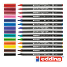 Edding 4200 Porzellanstift 1-4mm Brushpen, verschiedene Farben