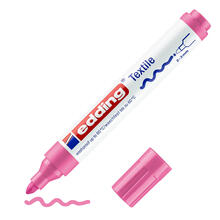 NEU Edding 4500 Textilmarker, Rundspitze 2-3 mm, Stoffmalstift, Textilstift zum Stoff bemalen, Pink