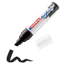 NEU Edding 5000 Acrylmarker breit, breite Keilspitze 5-10 mm, Universal-Acrylstift, wasserfest, Schwarz