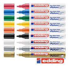 Edding 750 Paintmarker Lackmarker 2-4mm Rundspitze, verschiedene Farben