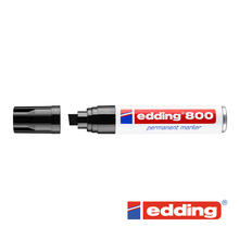 Edding 800 Permanent-Marker 4-12mm, schwarz, Keilspitze