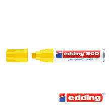 Edding 800 Permanent-Marker 4-12mm, gelb, Keilspitze