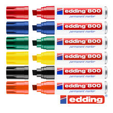 Edding 800 Permanent-Marker 4-12mm Keilspitze, verschiedene Farben