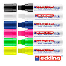 Edding 4090 Kreidemarker 4-15mm Keilspitze, verschiedene Farben
