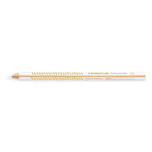 Staedtler Buntstift Dreikant, Noris Jumbo, Mine 4 mm, 1 Stift, Wei