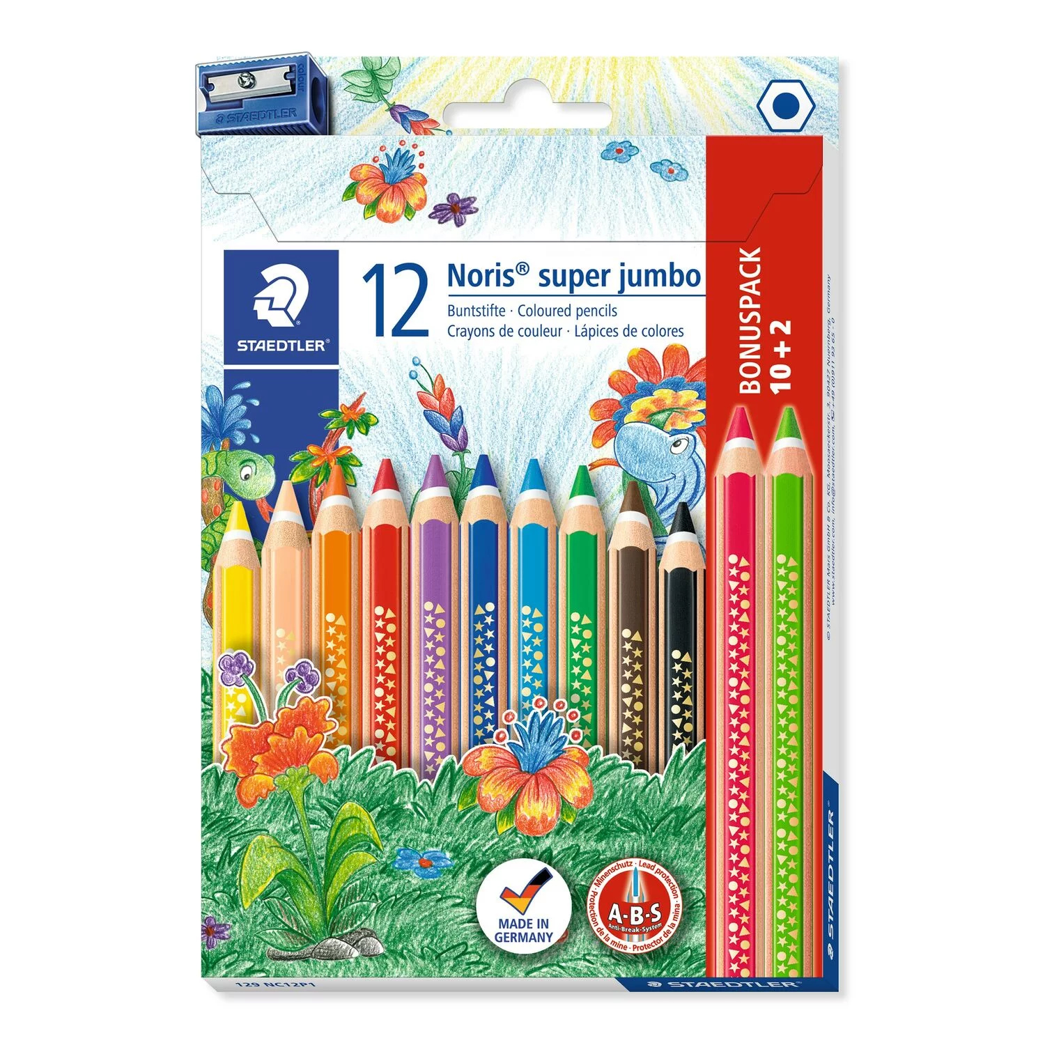 NEU Buntstifte Staedtler Noris Super Jumbo 129 - Verschiedene Ausführungen