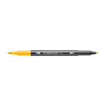 Staedtler Doppelfasermaler 3001, wasservermalbar, 1 Stck, lichtgelb
