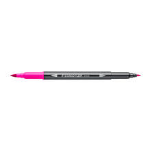 Staedtler Doppelfasermaler 3001, wasservermalbar, 1 Stck, magenta
