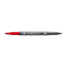Staedtler Doppelfasermaler 3001, wasservermalbar, 1 Stck, englischrot