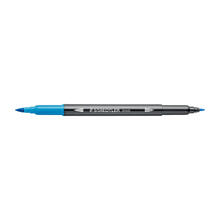 Staedtler Doppelfasermaler 3001, wasservermalbar, 1 Stck, aquablau