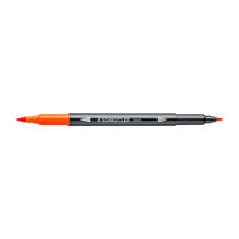 Staedtler Doppelfasermaler 3001, wasservermalbar, 1 Stck, orange