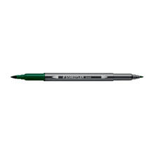 Staedtler Doppelfasermaler 3001, wasservermalbar, 1 Stck, erdgrn