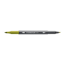 Staedtler Doppelfasermaler 3001, wasservermalbar, 1 Stck, olivgrn