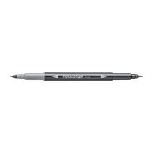 Staedtler Doppelfasermaler 3001, wasservermalbar, 1 Stck, hellgrau