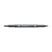 Staedtler Doppelfasermaler 3001, wasservermalbar, 1 Stck, grau